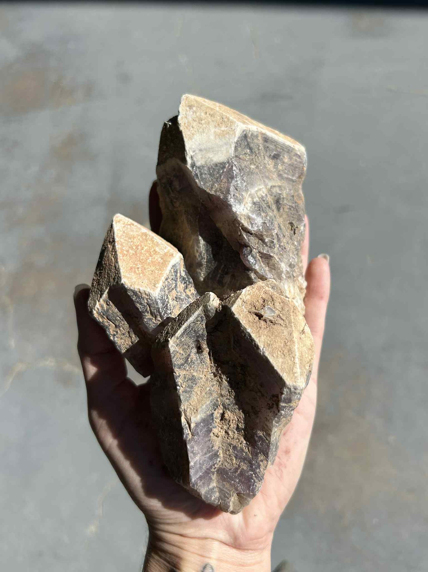 Amethyst points Iron Capped $15 P,kg