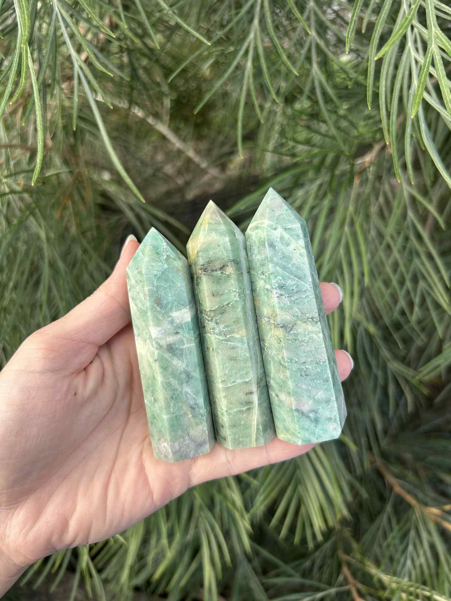 Amazonite Towers Bgrade $30 P,KG