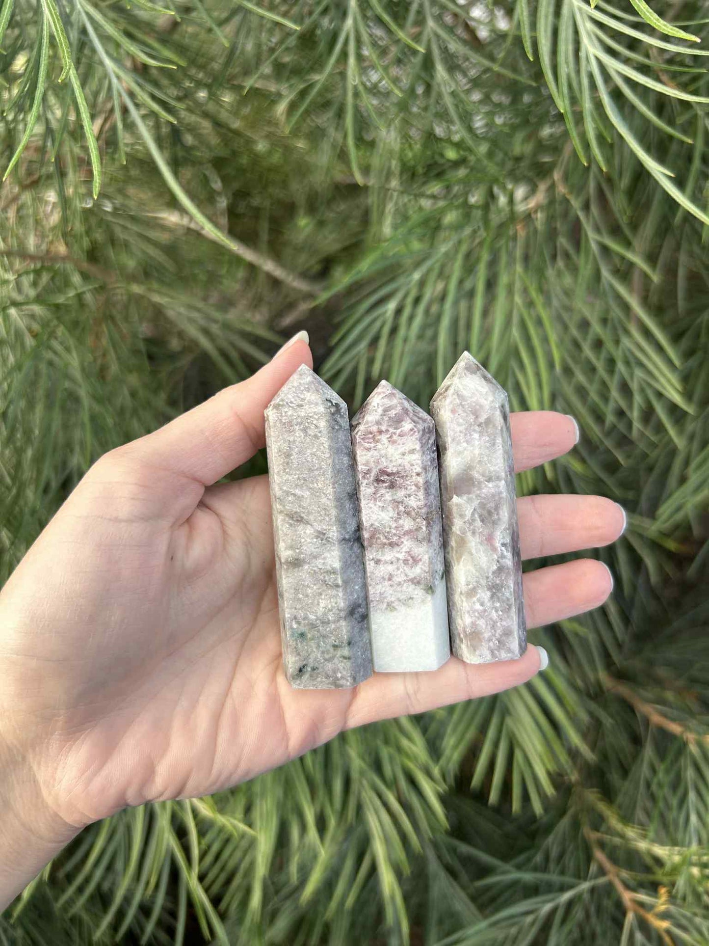Pink Tourmaline In Matrix Towers Small $70 P,KG