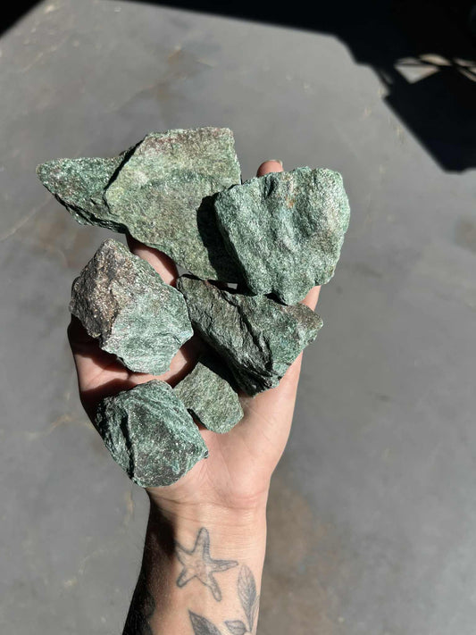 Fuchsite Rough $12 P,KG