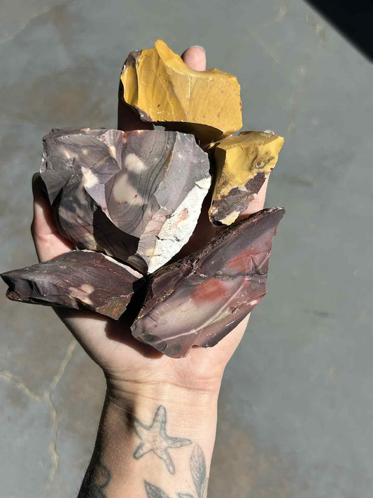Mookaite Rough $20 P,KG