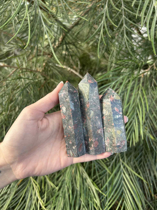Rainforest Jasper Towers Small $40 P,KG