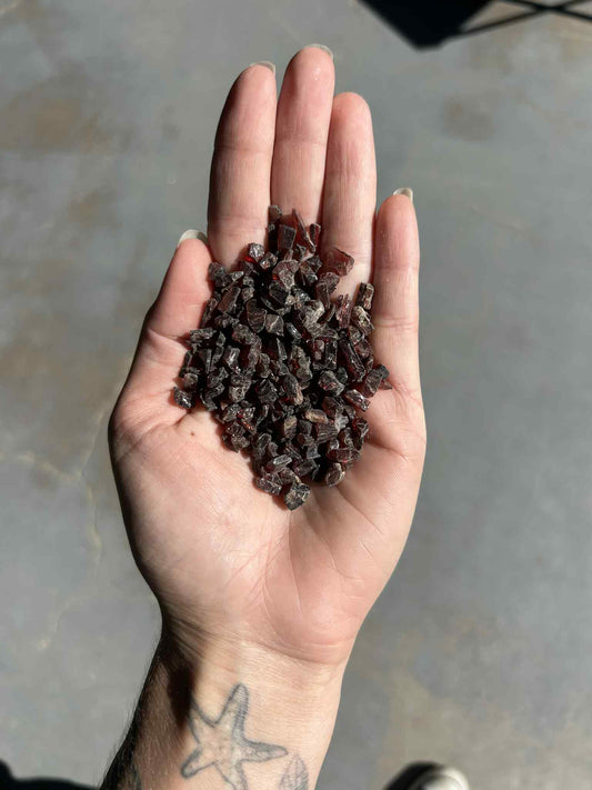 Garnet Chips $50 P,KG