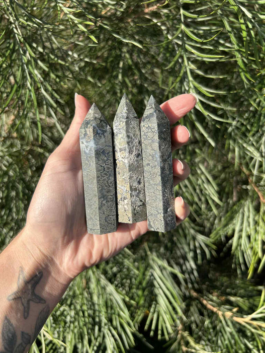 Marcasite ( Pyrite ) In Agate $70 P,KG