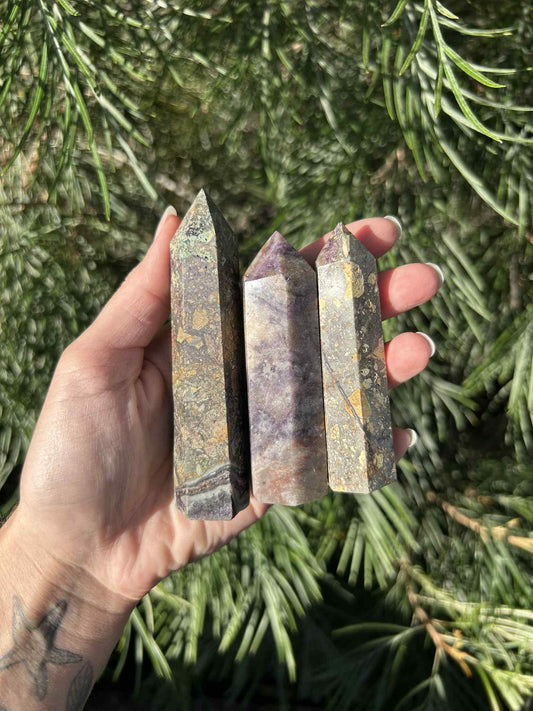 Barricaded Fluorite Towers Small $40 P,KG