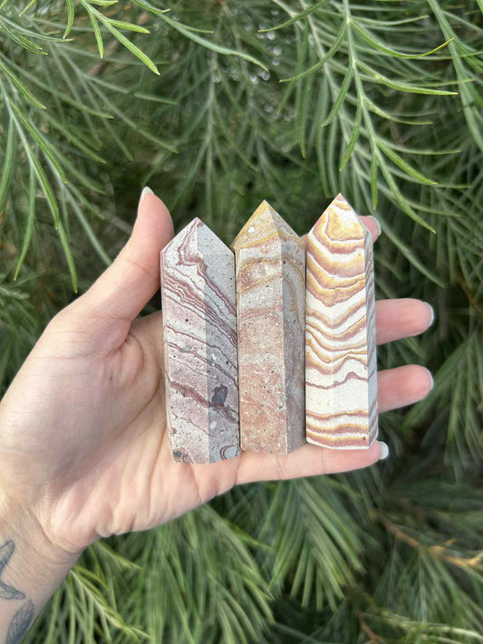 Sand Jasper Towers Small $ 50 P,KG